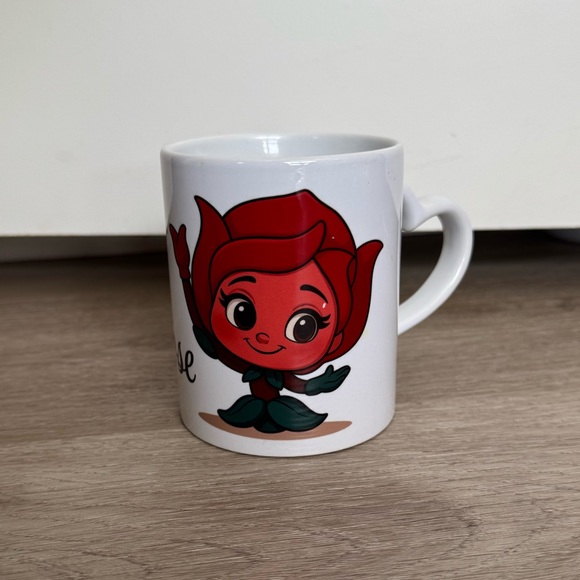 Alice in Wonderland Red Rose Character Mug White Ceramic Tea Coffee Cup - Picture 4 of 5